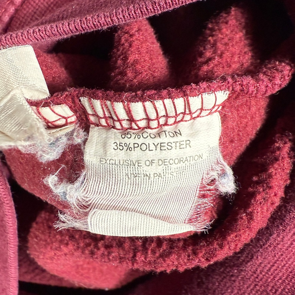 Oxford University Sweatshirt Size Small Maroon Pullover College Logo - Picture 5 of 8